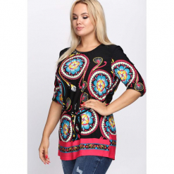 Czarna Bluzka Turn On. Czarne bluzki damskie marki Born2be, l. Za 29,99 zł.