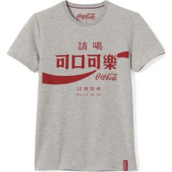 T-shirty męskie: T-shirt z okrągłym kołnierzem, z nadrukiem, krótki rękaw