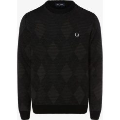 Fred Perry - Sweter męski, czarny. Czarne swetry męskie m, eleganckie. Za 699,95 zł.