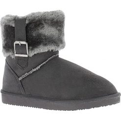 Buty zimowe damskie: Zimowe botki „Afton” w kolorze szarym