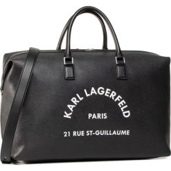 Torba KARL LAGERFELD - 205W3043 Black. Czarne torby męskie skórzane KARL LAGERFELD, bez wzorów, ze skóry ekologicznej. Za 1579,00 zł.
