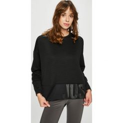 Nike - Bluza. Czarne bluzy rozpinane damskie Nike, l, z dzianiny, bez kaptura. W wyprzedaży za 159,90 zł.