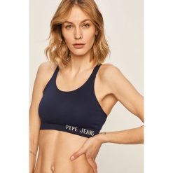 Pepe Jeans - Biustonosz sportowy Jenny. Różowe biustonosze sportowe damskie Pepe Jeans, xs, bez wzorów, z elastanu. W wyprzedaży za 69,90 zł.