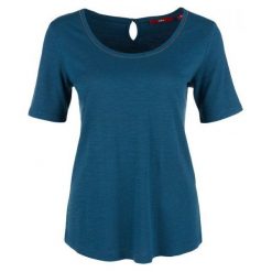 S.Oliver T-Shirt Damski 36 Niebieski. Niebieskie t-shirty damskie S.Oliver, s. Za 59,00 zł.