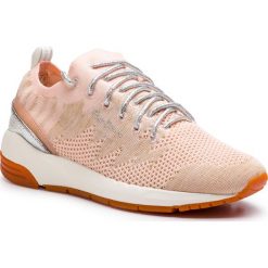 Sneakersy PEPE JEANS - Foster Space PLS30858 Petal 312. Pomarańczowe półbuty damskie Pepe Jeans, z jeansu. W wyprzedaży za 239,00 zł.
