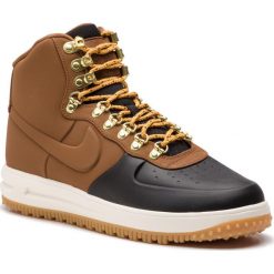 Buty NIKE - Lunar Force 1 Duckboot '18 BQ7930 001 Black/Lt British Tan/Phantom. Pomarańczowe buty sportowe męskie Nike, ze skóry ekologicznej, bez zapięcia. W wyprzedaży za 519,00 zł.