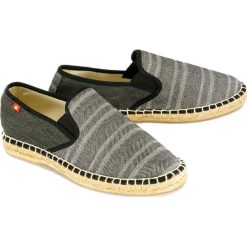 BIG STAR FF174540 czarny, espadryle męskie. Czarne espadryle męskie BIG STAR, bez wzorów, retro, bez zapięcia. Za 109,90 zł.