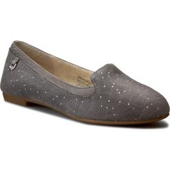 Lordsy UGG - W Bentlie Constellation 1008818 W/Gra. Szare mokasyny damskie marki Ugg, bez wzorów, ze skóry, bez obcasa, na płaskiej podeszwie, bez zapięcia. W wyprzedaży za 309,00 zł.