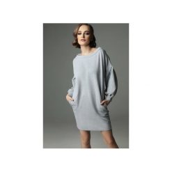 Sukienka Loose Louise - szara. Szare sukienki dziewczęce Madnezz, z aplikacjami, z elastanu. Za 209,00 zł.
