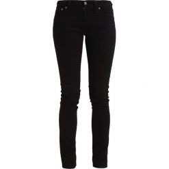 Nudie Jeans LONG JOHN Jeansy Slim Fit black black. Czarne rurki damskie marki Nudie Jeans, z elastanu. Za 419,00 zł.