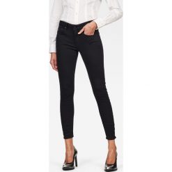 G-Star Raw - Jeansy Arc 3D. Czarne jeansy damskie . Za 469,90 zł.