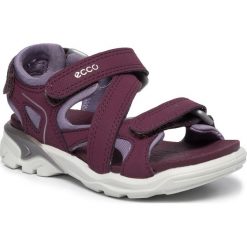 Sandały ECCO - Biom Raft 70065200113 Aubergine. Fioletowe sandały dziewczęce ecco, ze skóry ekologicznej, bez zapięcia. W wyprzedaży za 229,00 zł.