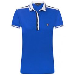 Sir Raymond Tailor Koszuka Polo Damska Hickory L Niebieski. Niebieskie koszulki damskie Sir Raymond Tailor, l, bez wzorów, polo, bez rękawów. W wyprzedaży za 75,90 zł.