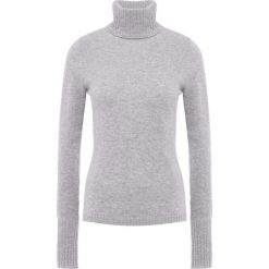 FTC Cashmere TURTLE NECK Sweter opal grey. Szare bluzy damskie marki FTC Cashmere, l, bez wzorów, z kaszmiru, bez rękawów, bez kaptura. Za 1049,00 zł.