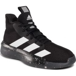 Buty adidas - Pro Next 2019 EF9845 Cblack/Ftwwht/Ftwwht. Czarne buty sportowe męskie Adidas, z tworzywa sztucznego, bez zapięcia, do koszykówki. W wyprzedaży za 219,00 zł.