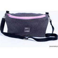 Mini torebka Nerka 2W1 Grey. Szare torebki klasyczne damskie Pakamera, z tkaniny. Za 85,00 zł.