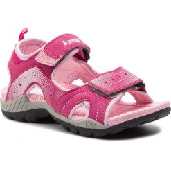 Sandały KAMIK - Dune HK4129 Pink/Rose. Różowe sandały dziewczęce Kamik, ze skóry ekologicznej, bez zapięcia. Za 169,00 zł.