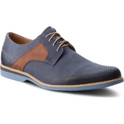 Półbuty SERGIO BARDI - Bauladu FW127366918IG 470. Niebieskie półbuty męskie marki Sergio Bardi, na co dzień, bez wzorów, ze skóry, bez zapięcia. Za 229,00 zł.