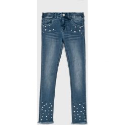 Name it - Jeansy dziecięce 128-164 cm. Niebieskie jeansy dziewczęce Name it, bez wzorów, z elastanu. W wyprzedaży za 69,90 zł.