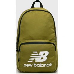 New Balance - Plecak. Zielone plecaki męskie marki New Balance, z poliesteru. W wyprzedaży za 84,90 zł.