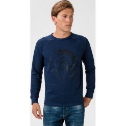 Diesel S-Orestes Bluza Niebieski. Niebieskie bluzy męskie Diesel, s, bez wzorów, z bawełny, bez kołnierzyka, bez rękawów, bez kaptura. Za 430,95 zł.