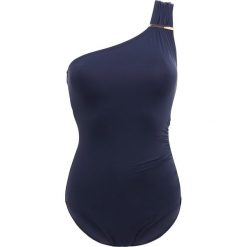 Stroje jednoczęściowe: MICHAEL Michael Kors LOGO BAR ONESHOULDER ONEPIECE Kostium kąpielowy new navy