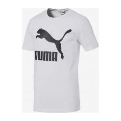 Puma Classics Koszulka Biały. Białe podkoszulki męskie Puma, xl, z nadrukiem, z bawełny, bez kołnierzyka, z krótkim rękawem, krótkie. Za 137,95 zł.