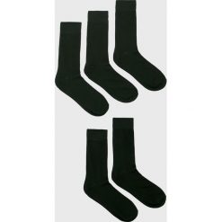 Produkt by Jack & Jones - Skarpety (5-pack). Czarne skarpetki męskie PRODUKT by Jack & Jones, bez wzorów, z elastanu. W wyprzedaży za 24,90 zł.