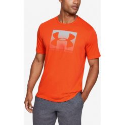 Under Armour Boxed Sportstyle Koszulka Pomarańczowy. Pomarańczowe podkoszulki męskie Under Armour, xl, bez wzorów, z bawełny, z krótkim rękawem. Za 128,95 zł.
