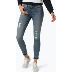 Tommy Hilfiger - Jeansy damskie – Como, niebieski. Niebieskie jeansy damskie TOMMY HILFIGER, bez wzorów, z jeansu. Za 399,95 zł.