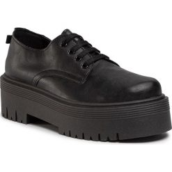 Półbuty ALTERCORE - Orvi Black. Czarne półbuty damskie Altercore, na co dzień, bez wzorów, ze skóry ekologicznej, klasyczne, bez obcasa, bez zapięcia. Za 249,00 zł.