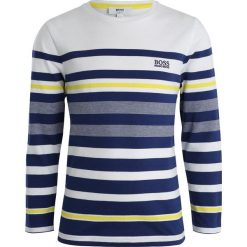 T-shirty chłopięce: BOSS Kidswear LANGARM RINGEL Bluzka z długim rękawem hellblau