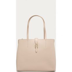 Furla - Torebka skórzana Sofia L. Różowe torby damskie na zakupy Furla, w paski, z poliesteru, na ramię, duże, bez dodatków. Za 1429,00 zł.
