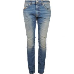 Diesel Jeansy "Thommer". Czerwone jeansy damskie Diesel, bez wzorów, z jeansu. Za 439,00 zł.