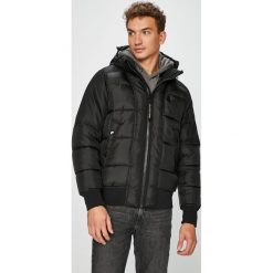G-Star Raw - Kurtka. Czarne płaszcze męskie G-Star RAW, xl, bez wzorów, z poliesteru, retro, krótkie, z kapturem. W wyprzedaży za 699,90 zł.