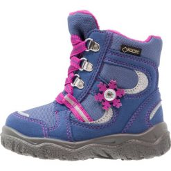 Superfit HUSKY1 Śniegowce water. Niebieskie buty zimowe damskie Superfit, z materiału. W wyprzedaży za 186,75 zł.