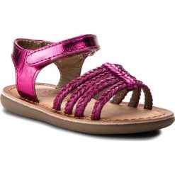 Sandały GIOSEPPO - 45038 Fuchsia. Różowe sandały dziewczęce Gioseppo, ze skóry, bez zapięcia. W wyprzedaży za 99,00 zł.