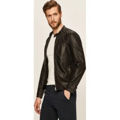 Only & Sons - Kurtka. Czarne płaszcze męskie Only & Sons, s, bez wzorów, z bawełny, krótkie, bez kaptura. W wyprzedaży za 49,90 zł.