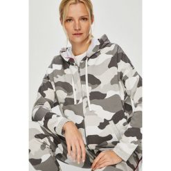 Dkny - Bluza. Szare bluzy z kapturem damskie marki DKNY, l, z dzianiny. Za 369,90 zł.