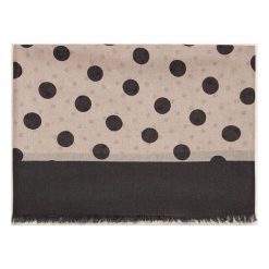 Mango - Szal Dots. Szare bez kategorii Mango, z poliesteru. Za 59,90 zł.