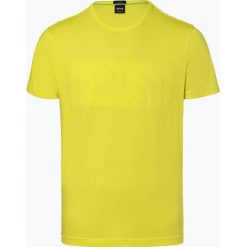 BOSS Athleisure - T-shirt męski – Tee 1, żółty. Żółte t-shirty męskie BOSS Athleisure, m, bez wzorów, bez kołnierzyka. Za 249,95 zł.