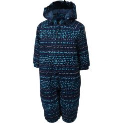 Kombinezon zimowy "Rimah" w kolorze granatowo-turkusowym. Niebieskie kombinezony niemowlęce Color Kids, na zimę, bez wzorów, bez rękawów, bez kaptura. W wyprzedaży za 219,95 zł.
