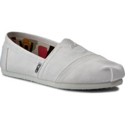 Creepersy damskie: Półbuty TOMS - Classic 10005987 Optic White