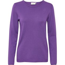 Sweter "Zoi Astrid" w kolorze fioletowym. Fioletowe swetry damskie Kaffe, s, bez wzorów, bez rękawów, bez kaptura. W wyprzedaży za 85,95 zł.