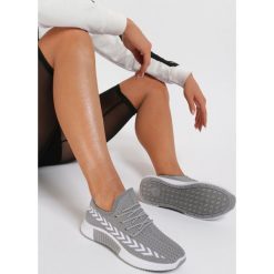 Szare Buty Sportowe Idahreia. Szare buty sportowe damskie Renee, bez wzorów, sportowe. W wyprzedaży za 69,99 zł.