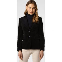 Comma casual identity - Blezer damski, niebieski. Niebieskie bolerka i narzutki damskie comma casual identity, bez wzorów, z bawełny, bez rękawów. Za 499,95 zł.