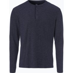 Nils Sundström - Męska koszulka z długim rękawem, niebieski. Niebieskie t-shirty męskie Nils Sundström, m, bez wzorów, bez kołnierzyka, z długim rękawem, długie. Za 99,95 zł.