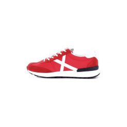 Buty Munich Fashion 8700004. Czerwone trampki męskie Munich Fashion, bez wzorów, bez zapięcia. Za 410,17 zł.