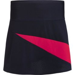 Spódniczka 560 granat-róż. Różowe spódniczki damskie PERFLY, xl, bez wzorów, z elastanu. Za 59,99 zł.