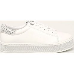 S. Oliver - Buty. Białe sneakersy damskie S.Oliver, z gumy. Za 159,90 zł.